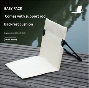 Design moderno Mobiliário ao ar livre Alumínio Folding Beach Chair para Garden Park Camp Gym Entry com saco de armazenamento-para uso exterior