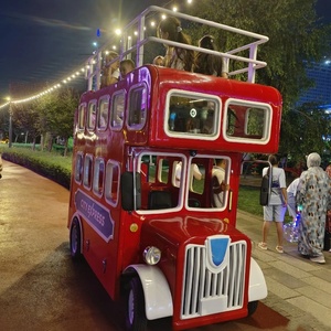 <span class=keywords><strong>Bus</strong></span> touristique à deux étages de style londonien rouge personnalisé pour les attractions touristiques - Product Image 2
