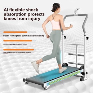 <span class=keywords><strong>Tapis</strong></span> <span class=keywords><strong>de</strong></span> course domestique transfrontalier, équipement <span class=keywords><strong>de</strong></span> <span class=keywords><strong>sport</strong></span> d'intérieur silencieux et pliable, machine à marcher multifonctionnelle pour la perte <span class=keywords><strong>de</strong></span> poids - Product Image 2