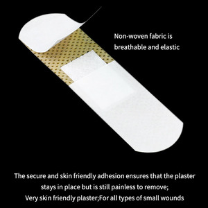 Soft Comfortable Elastic Waterproof Adhesive Non-Woven Wound Plaster First Aid - Product Image 4