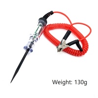Testeur de circuit de tension CC 6V 12V 24V pour voiture et camion, stylo sonde électrique à affichage numérique, ampoule, outils de diagnostic automobile