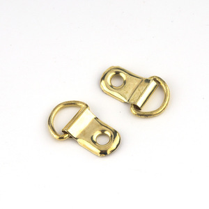 Gold Small Semi Circular Hook Buckle 25mm 0.5mm Thickness <b>Clip</b> Buckle For <b>Photo</b> <b>Frame</b> Wedding Decoration - Product Image 4
