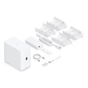 Ubiquiti UNAS-4-W/B NAS de escritorio de 4 bahías 2.5GbE con RAID y caché NVMe UniFi Drive UNAS 4 NAS de escritorio Ubiquiti UNAS-4-W/B W1203 - Product Image 1