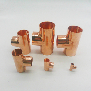 3/4 '', 3/4 inch, 3/4 inch Đồng mồ hôi TEE C x C x C, (gói 50, phụ kiện ống nước áp lực đồng - Product Image 6