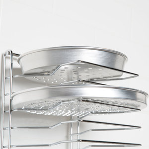 11 and 14 Shelf Wire Pizza Pan Rack for Kitchen - Product Image 4