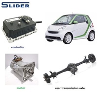 Kit de conversion de moto électrique à freinage régénératif, boîte de vitesses AC, moteur à spline, véhicule électrique
