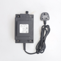 Transformateur d'isolement de puissance de type EI, adaptateur secteur AC 12V 24V, indice d'étanchéité IP68, interface de bureau pour éclairage de jardin et portail