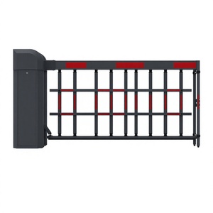Barrière escamotable à levage par hélicoptère en acier laminé à froid épais, avec moteur électrique sans balais et boîtier intégré - Product Image 1