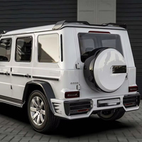 W464 G500 G550 G63 préimprégné en fibre de carbone sèche pièces de voiture Bodykit séparateur de pare-chocs arrière pour Mercedes Benz classe G W464 G500 G550 G63