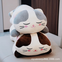 Peluche chaton Greenmart Creative Velvet Software Dessert, rembourrée en coton, mignonne et apaisante, pour le marché des jeunes, Chine