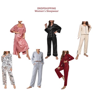 Shopify Agente de cumplimiento Dropshipping Ropa de dormir para mujer Entrega de pedidos de almacén Pijama de seda Vestido de noche Servicio de envío directo - Product Image 1