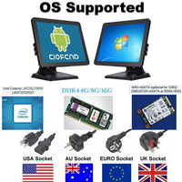 Vente en gros Pos System Set Pc Windows Caisse enregistreuse Restaurant Écran tactile Pos Systems Caisse enregistreuse