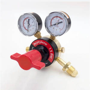 Tête de vanne de réduction de pression, accessoires de réducteur de pression pour propane/oxygène/acétylène/dioxyde de carbone/argon, manomètre de pression de gaz - Product Image 4