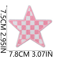 En gros, badges et appliques brodés et à paillettes, mignons, roses, en forme de cœur, étoile, nœud et mégaphone, pour vêtements, sacs, chapeaux et loisirs créatifs