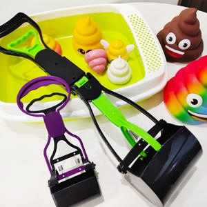 Mango largo perro grande pequeño Pet caca recoger aseo gato Pooper Scooper perrito portátil caca Catcher - Product Image 5
