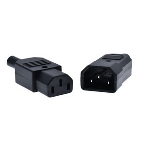 Heiß verkaufte PDU-USV IEC 320 C13 C14-Steckdosenstecker Kabelst ecker 2*0,75 mm2 Einlass - Product Image 5