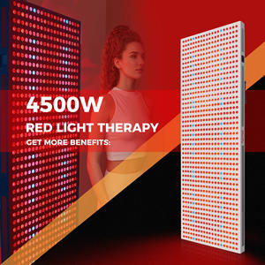 Redfy RT4500S + Panel terapi lampu merah, kendali jarak jauh 8 9 Panjang gelombang layar sentuh berdiri colokan AS - Product Image 2
