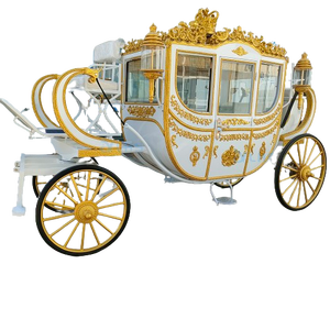 Low Speed Electric Prince Carriage/Scenic Spots Wedding Carriage/High Quality Royal Carriage for Sale - Product Image 1