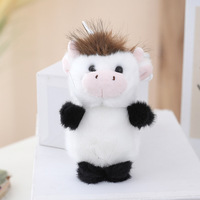 Porte-clés Peluche Vache des Highlands, Peluches Douces, Jouet en Peluche Vache des Highlands, Peluches pour Machine à Pinces pour Enfants, Porte-clés Vache des Highlands, Peluche