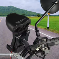 2A Reduce Shaking Sunscreen Cap Riding Soporte para teléfono móvil Soporte con cargador para bicicleta eléctrica y motocicleta