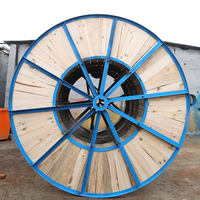 Bobinas de Acero y Madera Reforzadas de Gran Capacidad, Larga Duración, Personalizadas para Cables de Energía, Estándar de Exportación