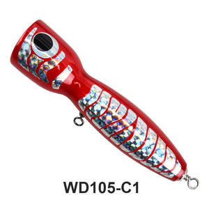 120g vague escalade flottant en bois leurre poisson appât pêche en mer GT thon bar requin haute mer pêche à la traîne cible espèces poisson-chat <span class=keywords><strong>POPPER</strong></span> - Product Image 6