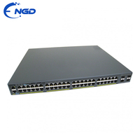 Switch Gigabit Ethernet Administrado de Nivel 2 para Empresas, 48 Puertos PoE+, Apilable, Dispositivo de Red LAN para Campus, Modelo WS-C2960X-48LPS-L