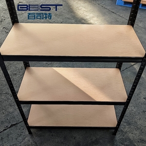 Estanterías Metálicas Dobles de 5 Niveles, Estanterías de Almacenamiento para Almacén, Estanterías Medianas de Acero - Product Image 4