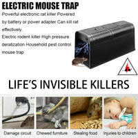 Safe Clean 5000V 2W Rat Zapper électrique rongeur efficace souris humaine piège tueur pour Rats et souris
