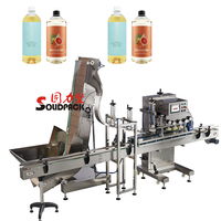 Machine de scellage automatique de bouchons en plastique Solidpack, machine de capsulage de bouteilles, machine de vissage de bouchons