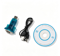 Adaptador USB 2.0 a RS232 con Puerto de Nueve Pines para Cable de Vigilancia de Seguridad (Modelo HWH-CKT025)