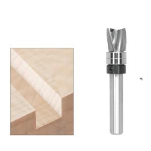 1/4 "Shank rắn <span class=keywords><strong>Carbide</strong></span> xoắn ốc Router bit-đôi sáo lên/xuống cắt-chuyên nghiệp chế biến gỗ TRIM & cạnh phay Cutter - Product Image 6