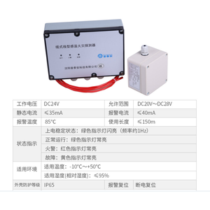 กล่องเชื่อมต่อสัญญาณเครื่องตรวจจับไฟแบบสายเคเบิล JTW-LD-PTA302 สำหรับแผงควบคุมสัญญาณเตือนไฟไหม้ - Product Image 3