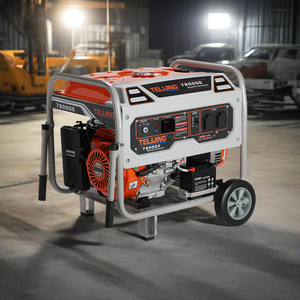 Nhiên Liệu Kép Máy Phát Điện Xăng 420cc 4-Đột Quỵ 5.0KW Lớn Điện Xách Tay Im Lặng Trọng Lượng Nhẹ Thân Thiện Với Môi telijing TJ6000-A - Product Image 1