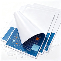 Papier autocollant vinyle A3/A4 imprimable jet d'encre, mat ou brillant, imperméable, pour sublimation, prix usine, idéal pour vitres de voiture et autocollants laser