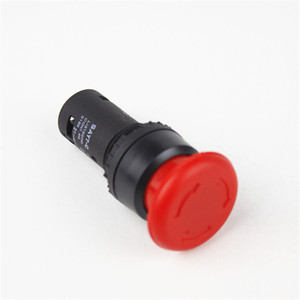 22 mét màu xanh lá cây nấm đầu momentary push button Thiết bị chuyển mạch 1NO + 1NC 250V công tắc điện - Product Image 1