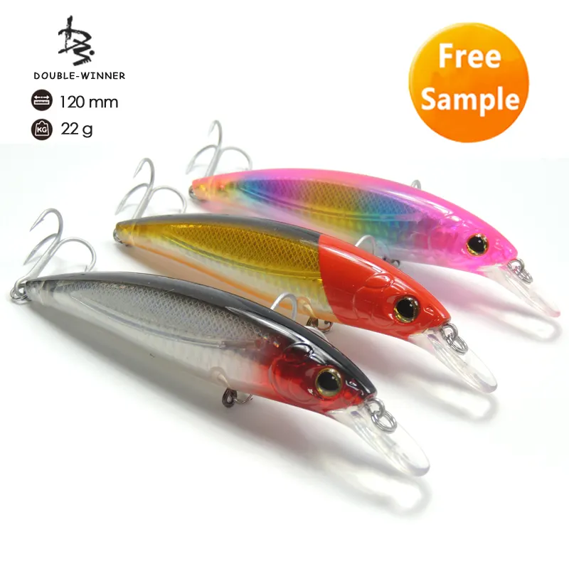 Lures Minnow 3D Eyes Fishing Lures Artificial Bait VMC Hook Minnow sinking Fishing Lures Bait