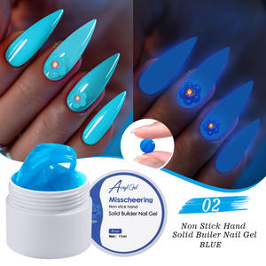Gel de construction solide non collant pour ongles |   15 ml de peinture holographique à effet chromatique |   DIY 3D Nail Art Salon <span class=keywords><strong>Manucure</strong></span> |   Easy UV - Product Image 5
