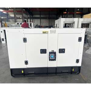 เครื่องกำเนิดไฟฟ้าแบบเงียบ 3 เฟส สีขาว 15 kVA 12 kW แบบโครงเปิด สตาร์ทอัตโนมัติ สตาร์ทระยะไกล เครื่องยนต์ Yangdong - Product Image 4