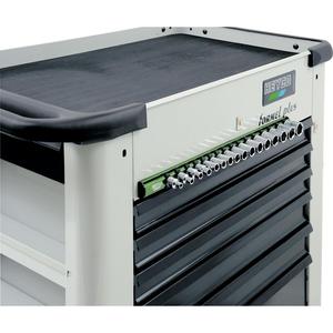 HEYCO 40-70-M Douilles sur rail de douille en aluminium, 16 pièces, 3/8» - Product Image 2