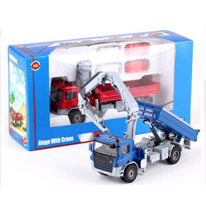 באיכות גבוהה 1:50 diecast מיניאטורי סימולציה סגסוגת מיני משאית רכוב מנוף צעצועי אוסף - Product Image 6