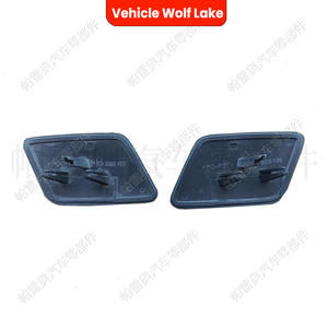 Cubierta de la boquilla del limpiaparabrisas del faro delantero para Skoda Octavia A5 2004-2008, embellecedor de ABS, lado derecho e izquierdo - Product Image 4