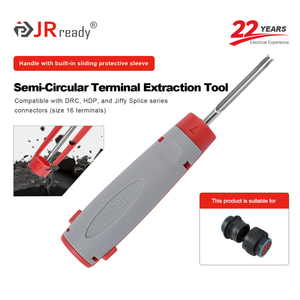 Herramienta de Extracción de Pines JRready JRconDRK-16DT-PRO, Tipo Pin, Aplicable a las Series DT, DRC, <span class=keywords><strong>HDP</strong></span>, Jiffy Splice 16 #   Terminales. - Product Image 1
