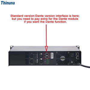 Thinuna EA Série 4.3 Polegada Tela Sensível Ao Toque <span class=keywords><strong>2</strong></span> Canais Classe D Dante Módulo Amplificador De Potência Amplificador Profissional DSP Processador - Product Image 3