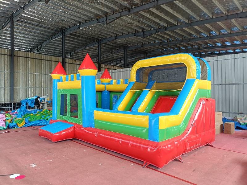 colorful 5*5 inflatable bounce house