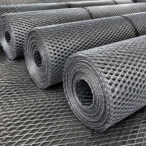 Galvanized Expanded Steel <b>Mesh</b> Coil for Architectural and Industrial Use Custom Size Galvanized Expanded Metal <b>Mesh</b> Roll Export - Product Image 1