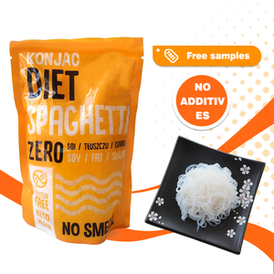 Nouilles de Konjac Pures Personnalisées à Vente Chaude, 0% de Matières Grasses, Faible en Calories, Repas Instantané Spécial, Remplacement de Repas, Nouilles de Konjac Shirataki - Product Image 2