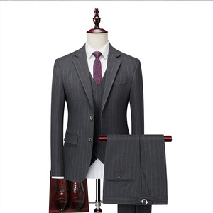 <span class=keywords><strong>Traje</strong></span> de Hombre de Alta Gama, Blazer, Chaleco y Pantalones, Diseño Clásico a Cuadros, para Oficina, Negocios, <span class=keywords><strong>Boda</strong></span>, Fiesta, Tallas S-5XL - Product Image 1