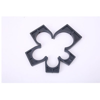 Collier de serrage en PVC de haute qualité pour conduites électriques, attache en U pour tuyaux de 25 mm