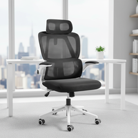 Chaise de bureau ergonomique de luxe réglable avec soutien lombaire pour salle de réunion et bureau à domicile – Vente en gros